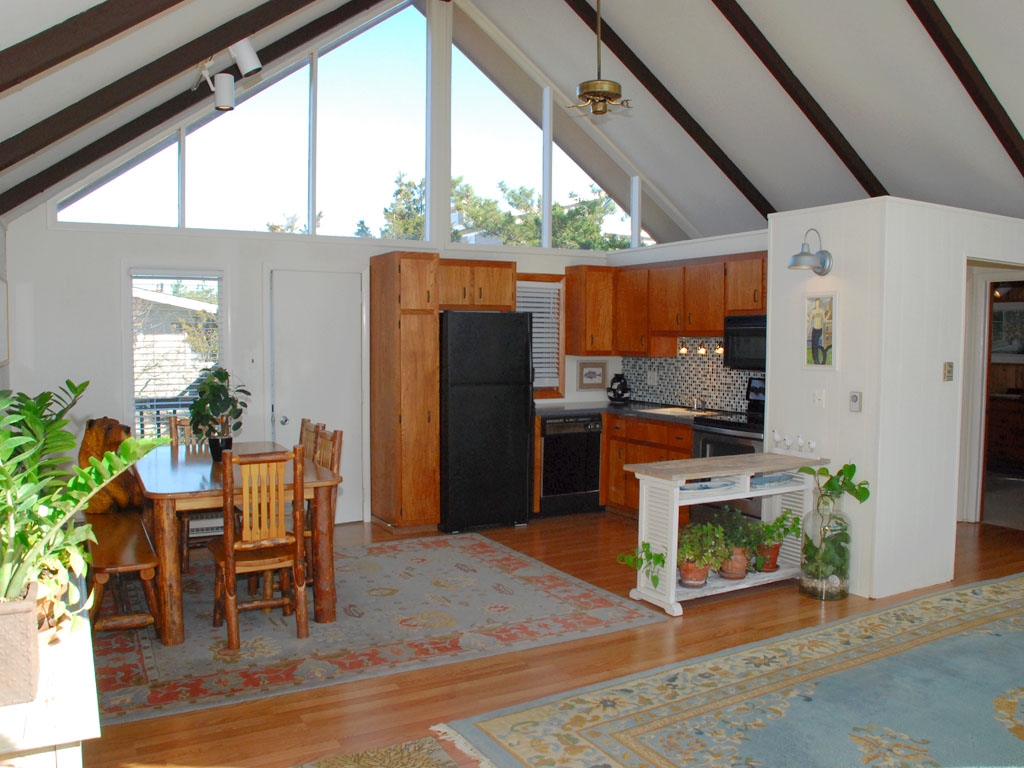 Dining and Kitchen area