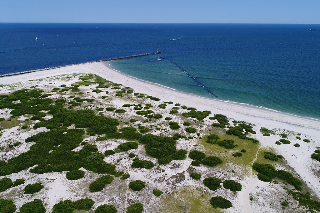 Aerial View of Ocean