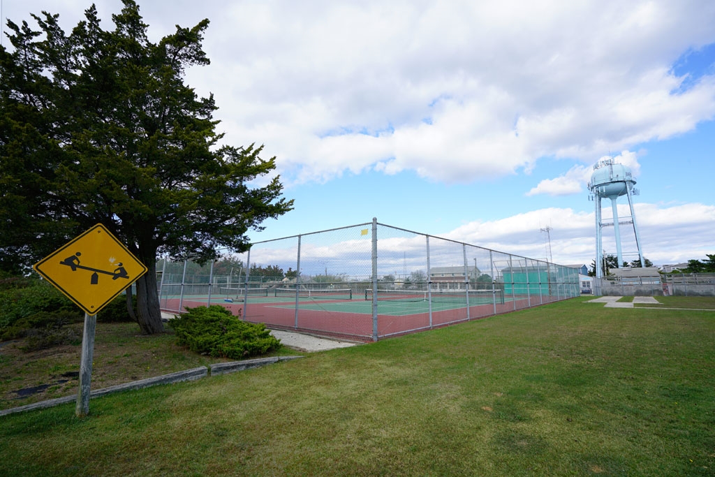 Nearby Playground and Tennis Courts