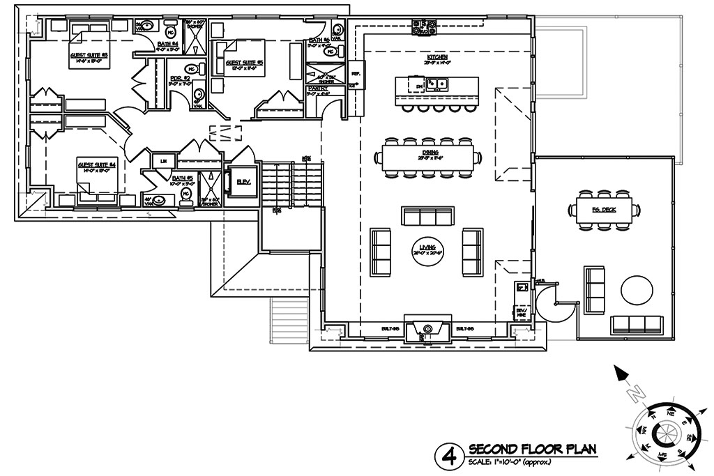 Second Floor Layout