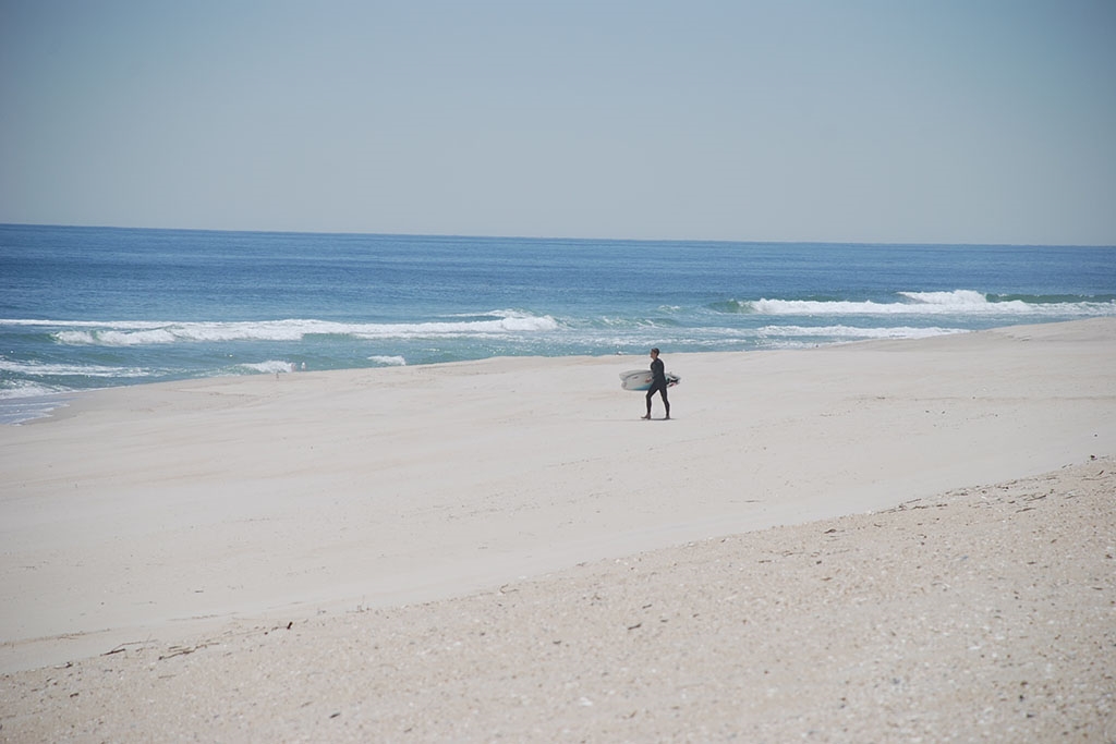 Surfer on Beach