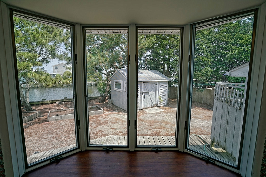 View of Yard from Dining Area