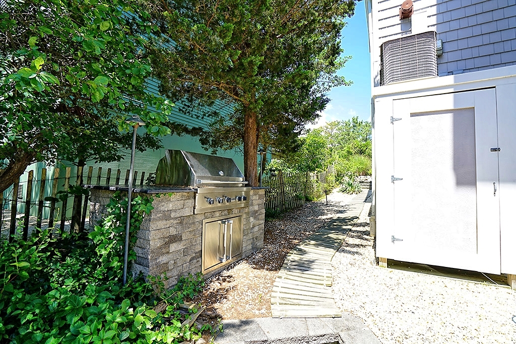 Grill and Outdoor Shower