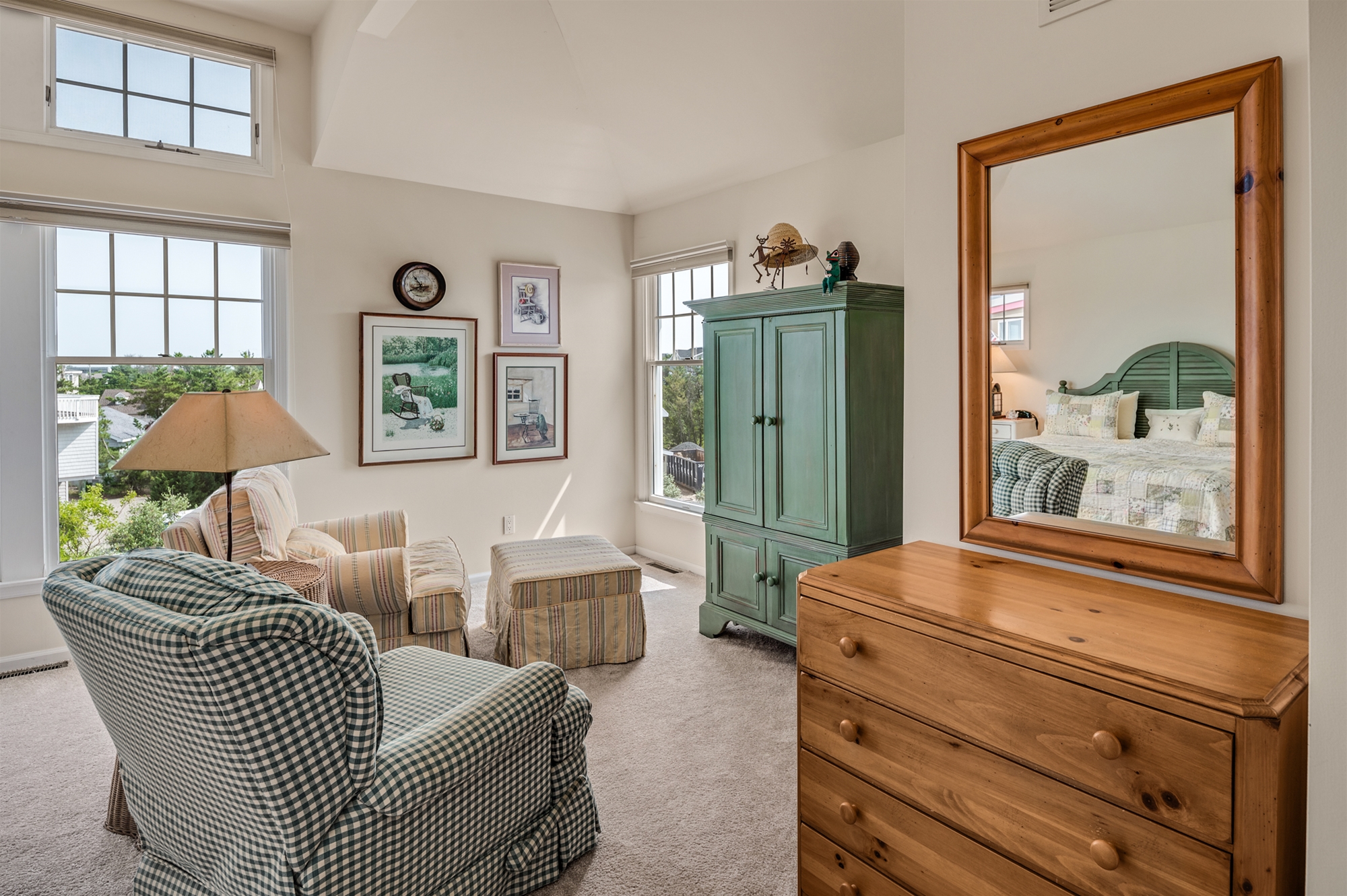 Sitting Area in Master Bedroom 