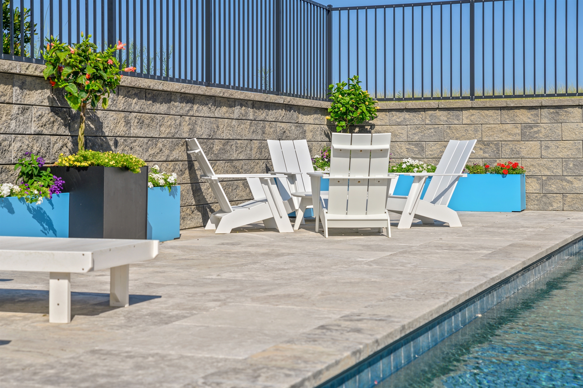 Conversation Nooks, Poolside