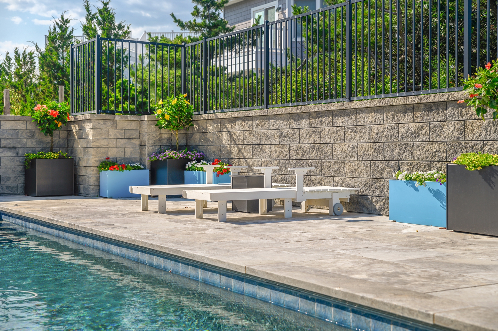 Relaxation, Poolside