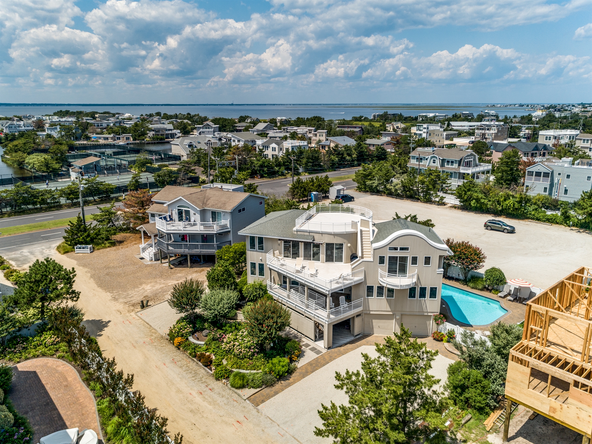 3-car garage and lots of parking