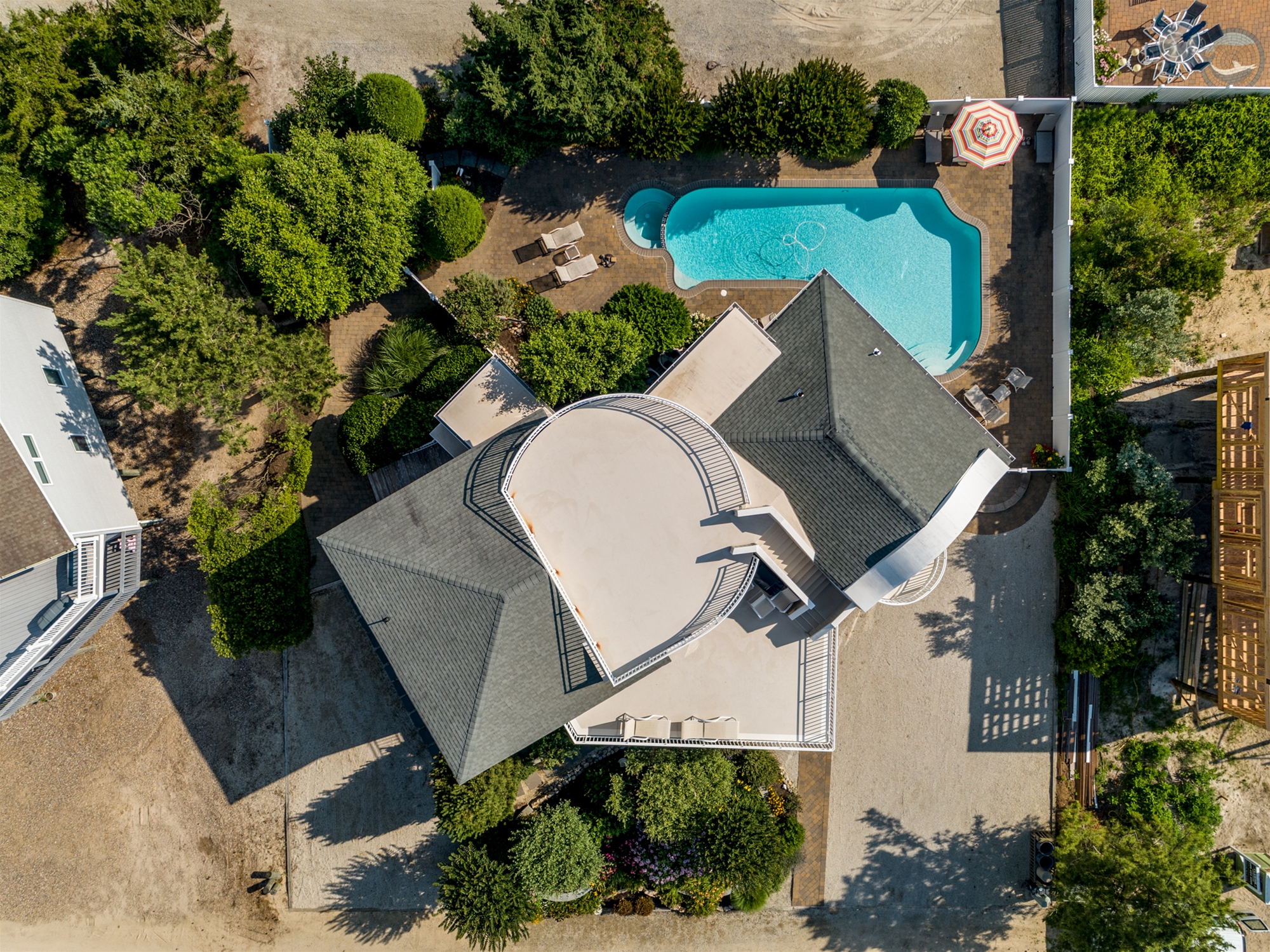 The views. Decks galore.