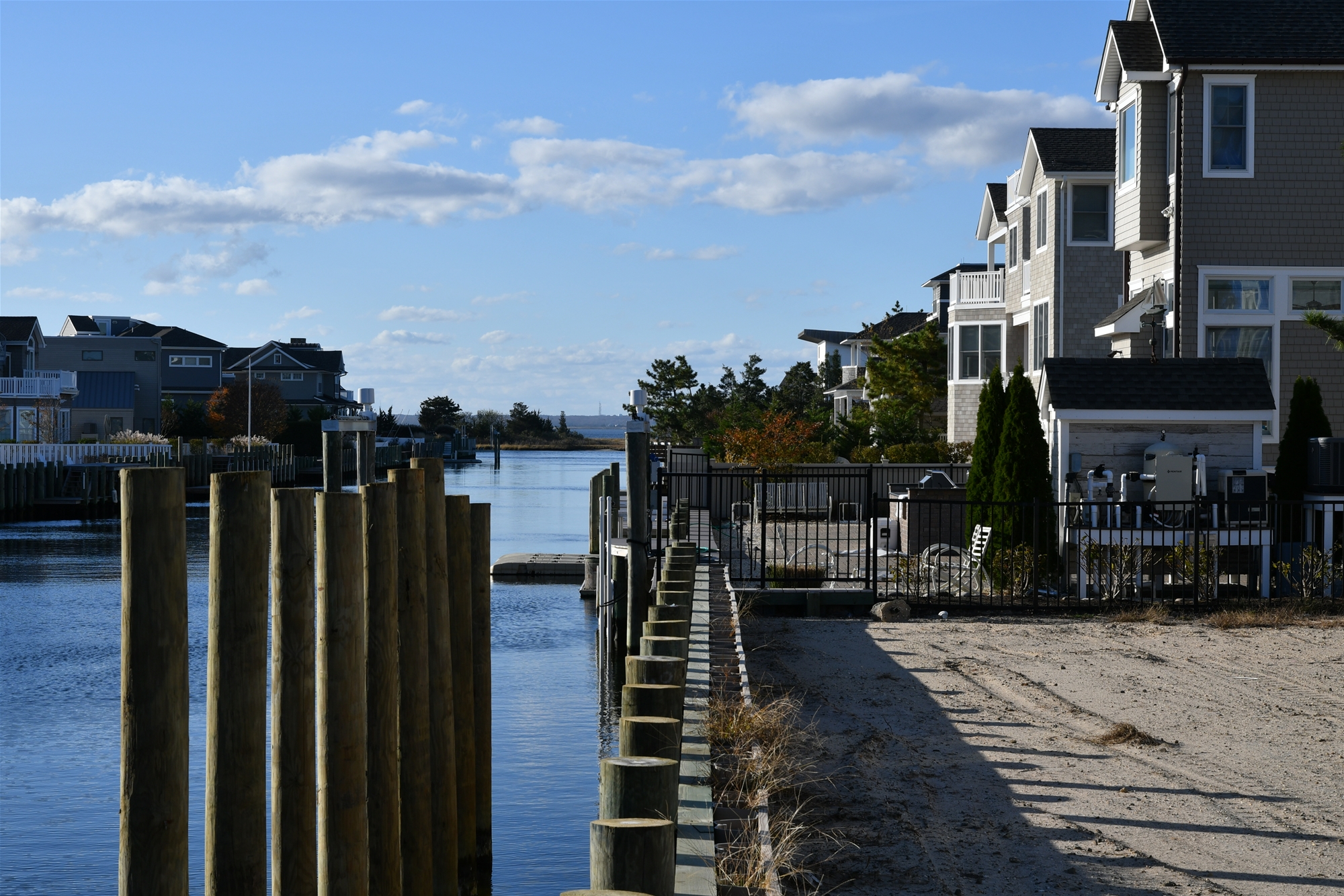 New Dock & Bulkhead being Installed