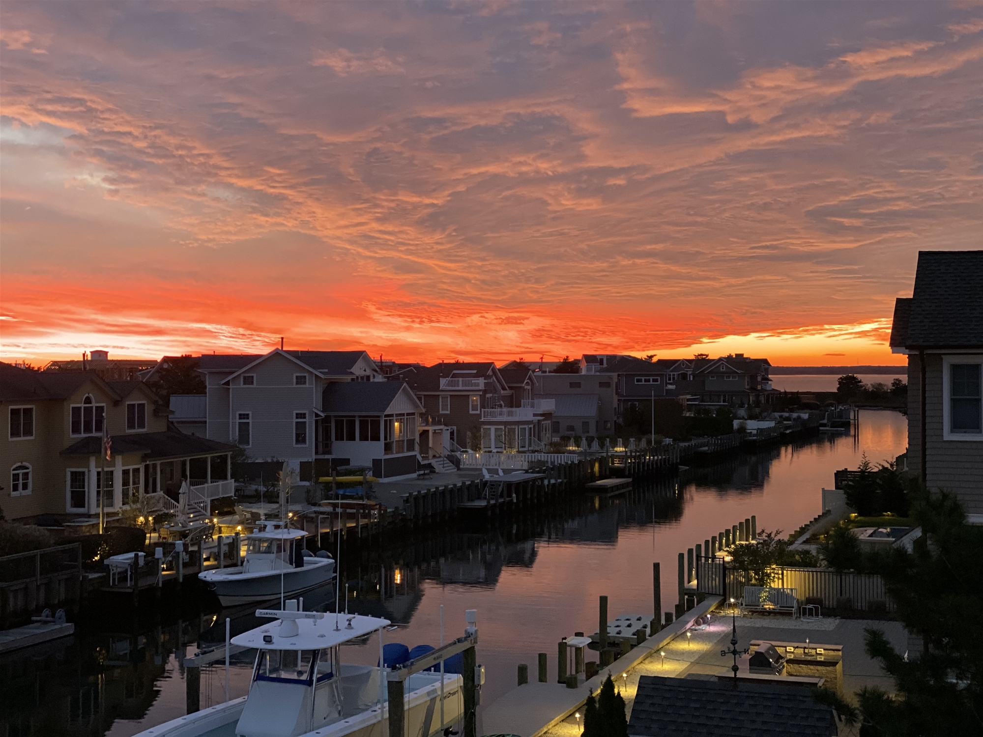 Panoramic Sunset from Home