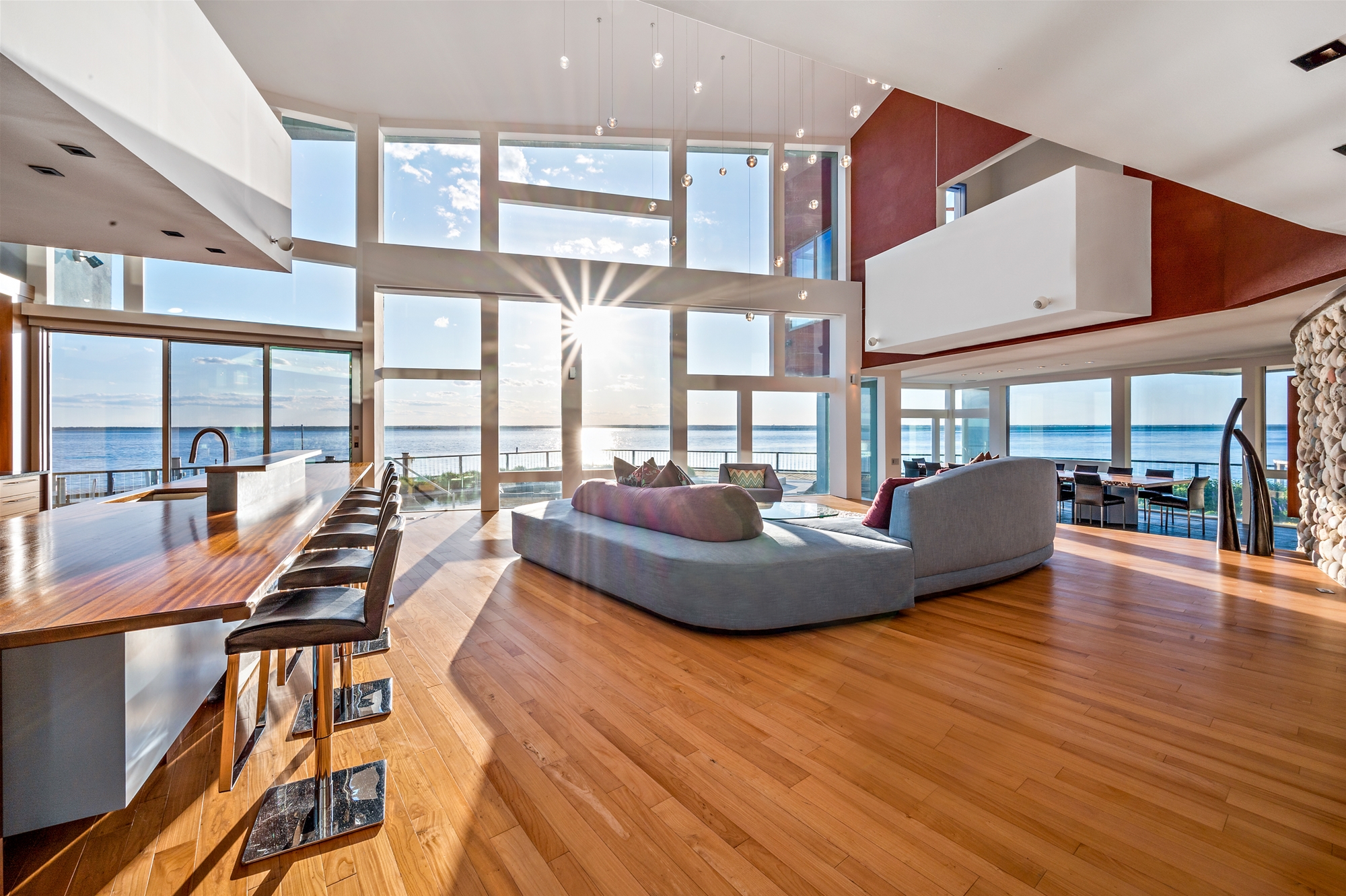 Great Room at daylight