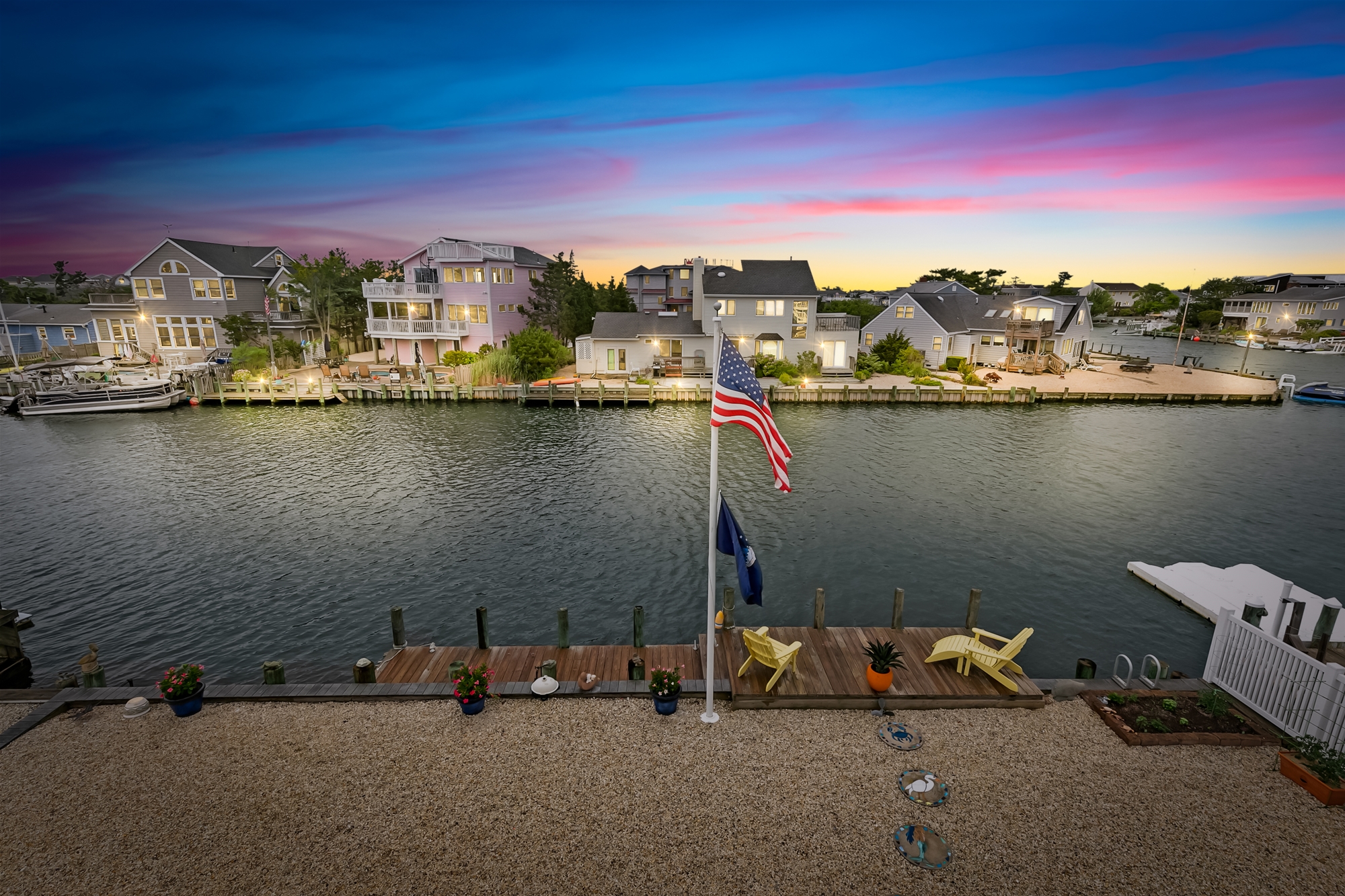 View of Lagoon From Balcony