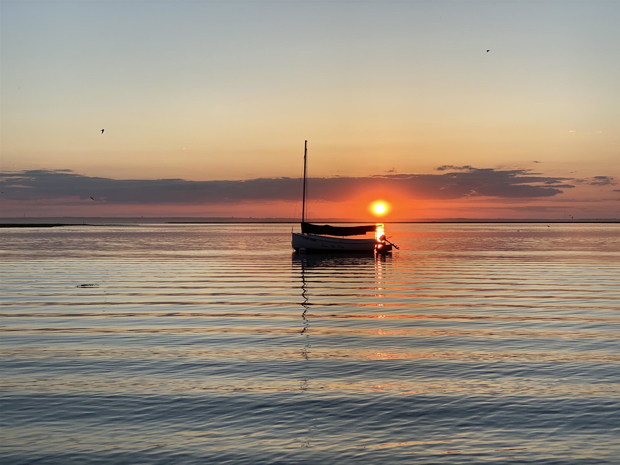 Sailboat at Sunset