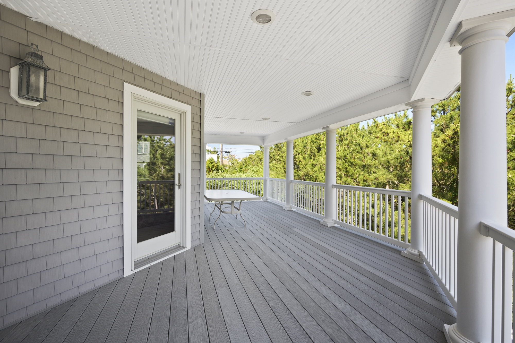 Decking Surrounds the Estate