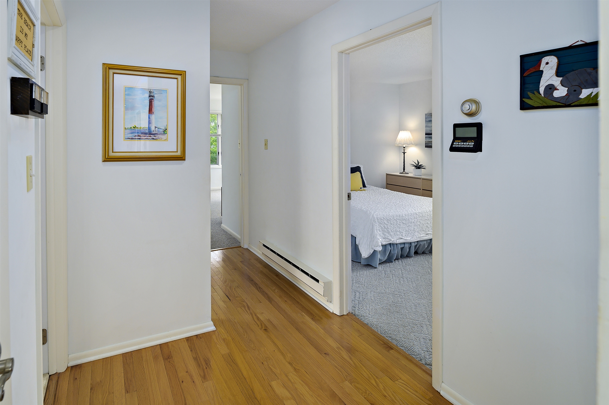 Light & Bright Hallway to Bedroom