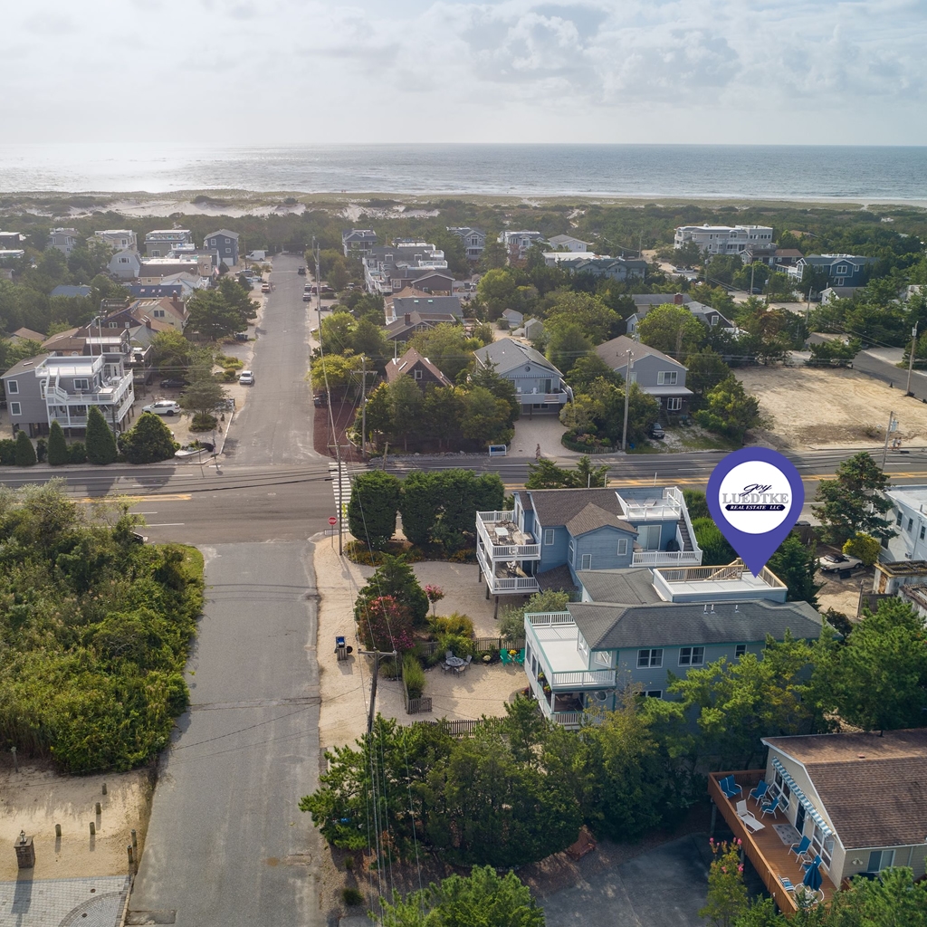 Lifeguarded Beach Up the Street