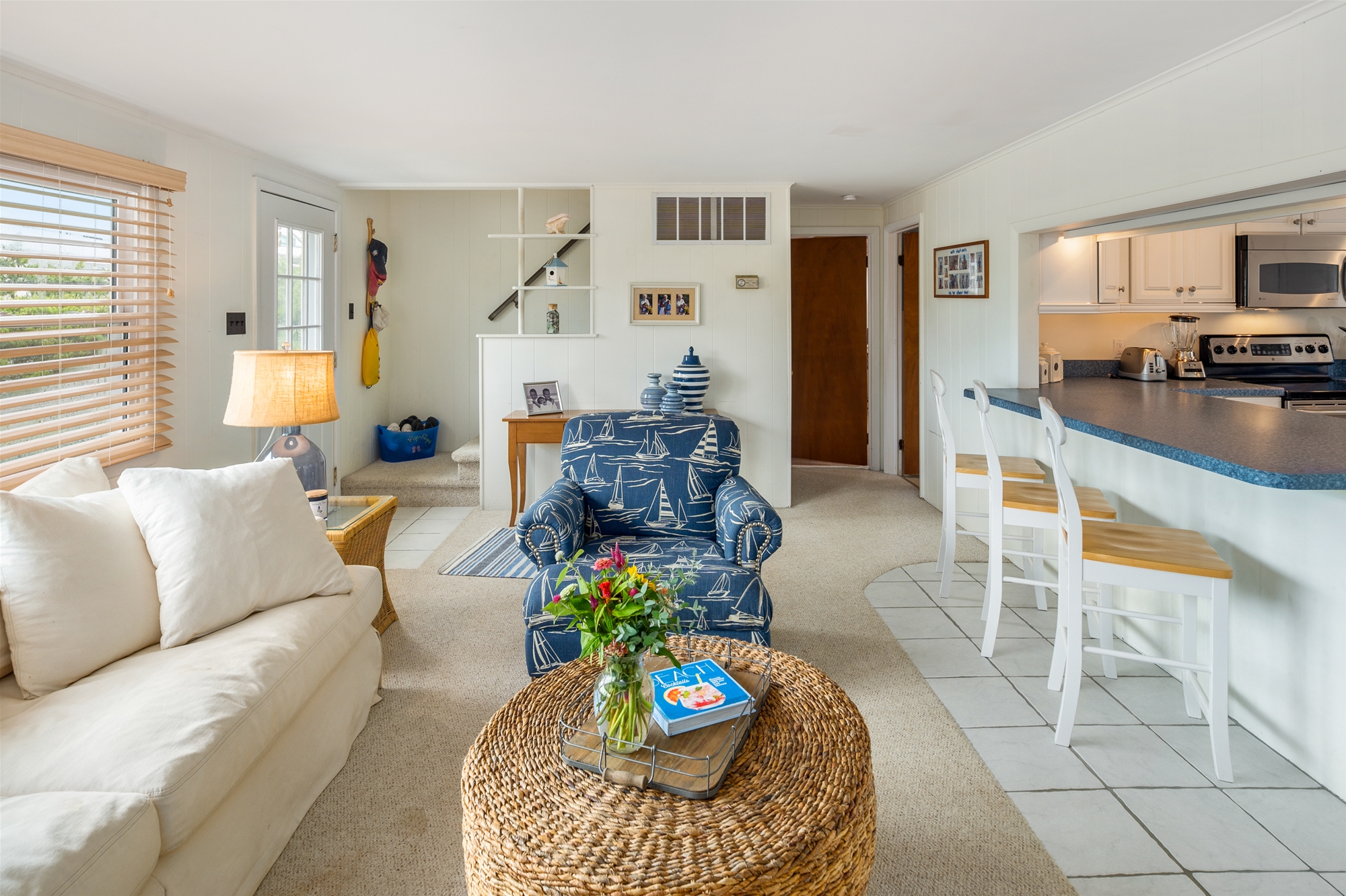 Living Room and Breakfast Bar
