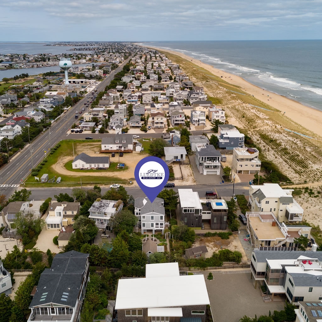 Aerial Long Beach Island