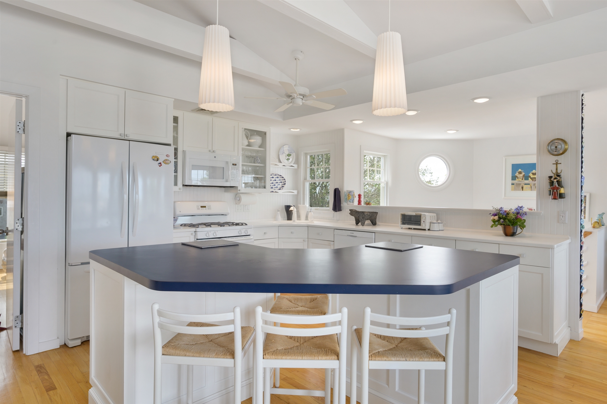Bright Beachy Kitchen