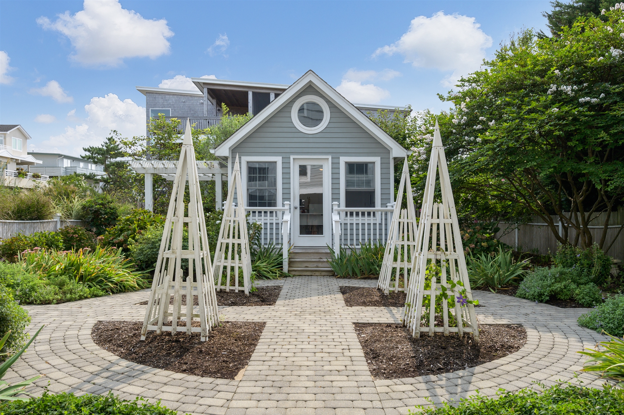 English Garden Backyard