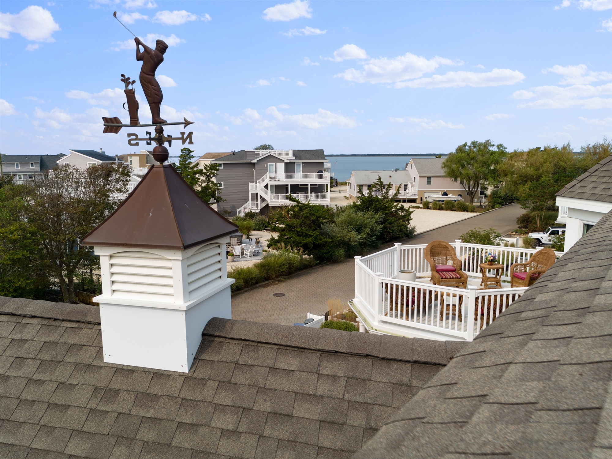 Cupula with Weather Vane