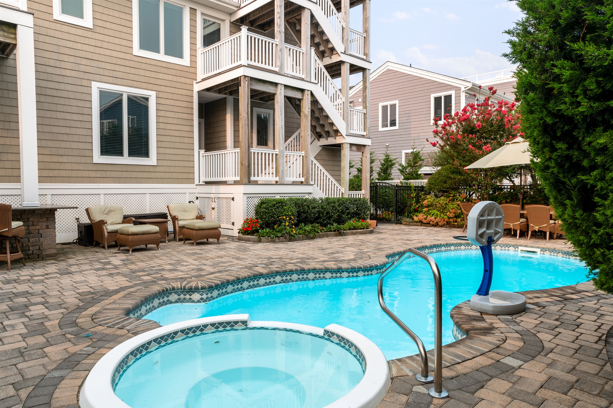 Patio, Hot Tub and Pool