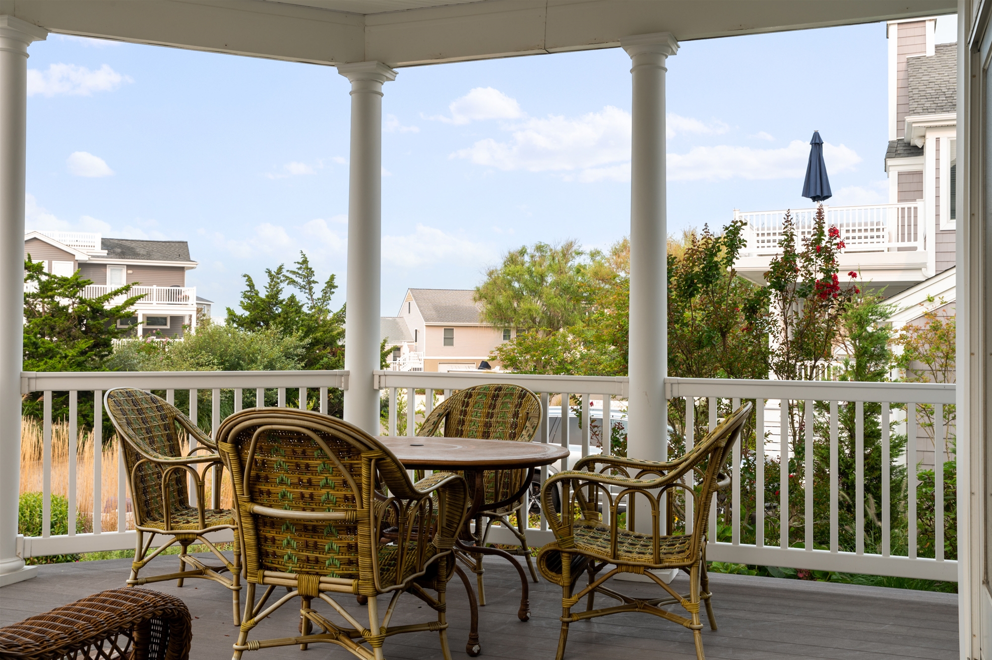 Covered Deck leading from Family Room
