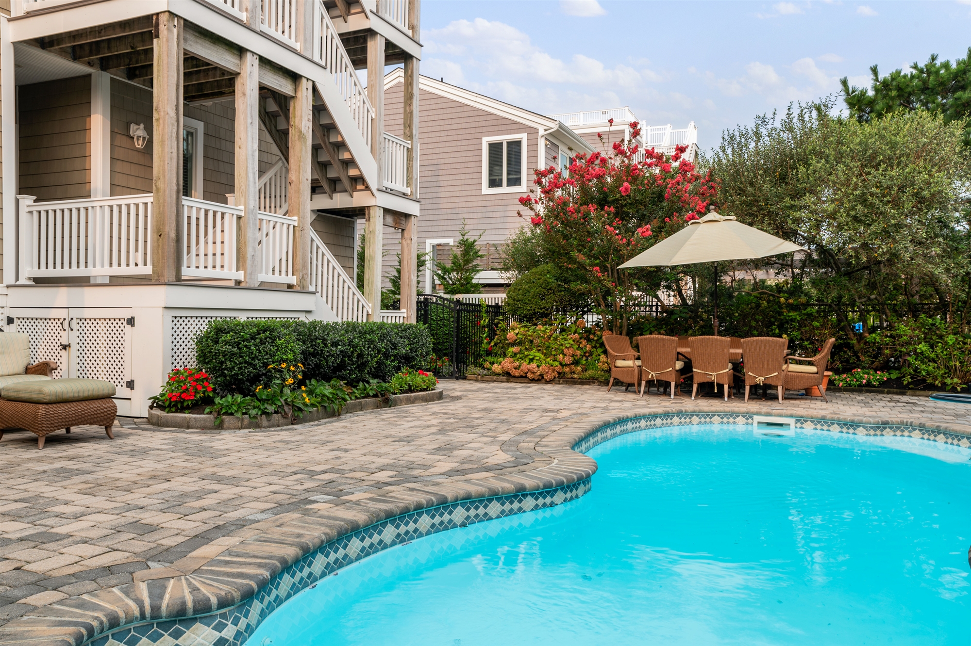 Detailed Landscaping at Every Turn