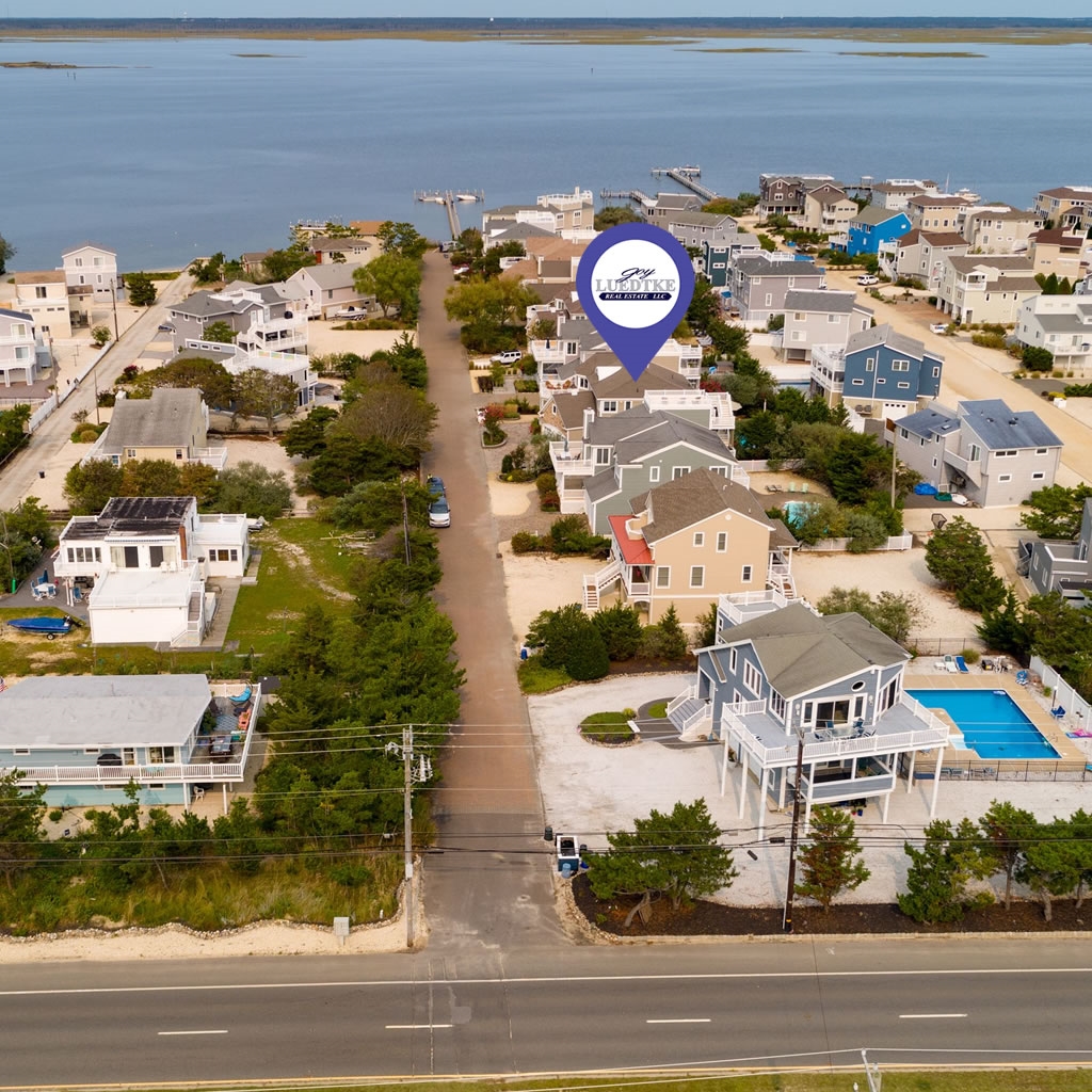 Aerial of Property & Bay Inlet