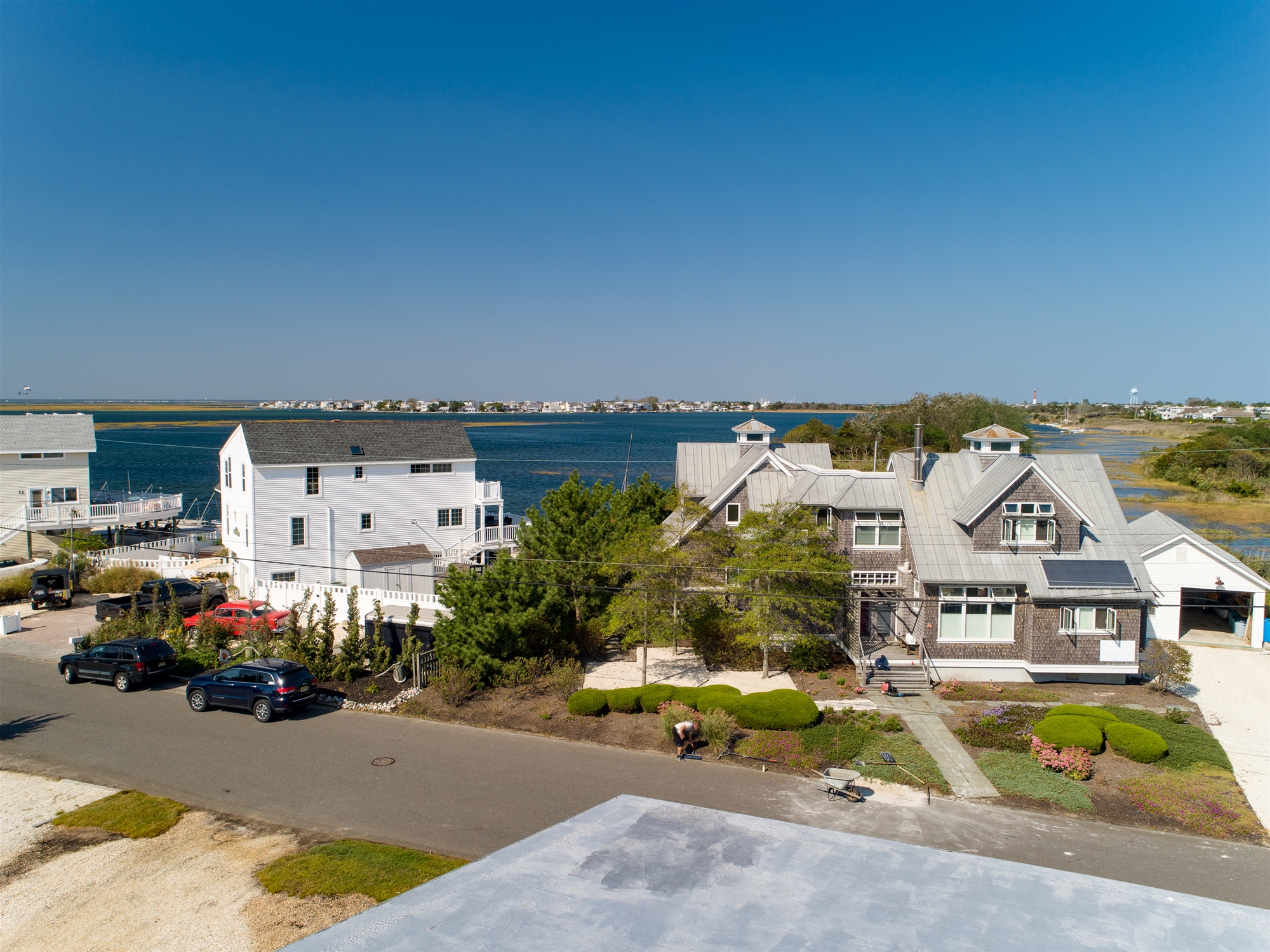 Across Holly Drive Towards Bay