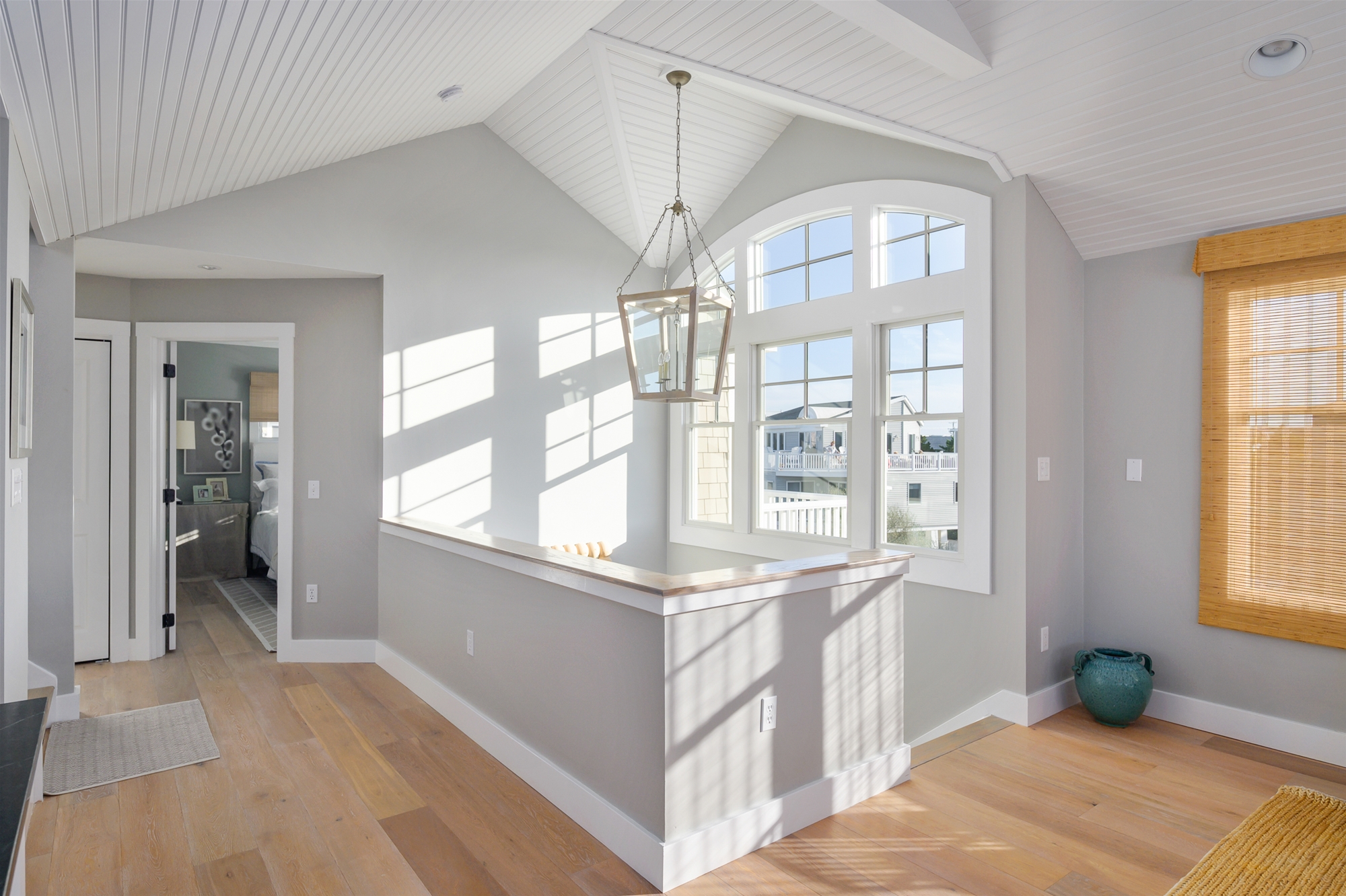 Open Foyer featuring Tongue & Groove Ceiling