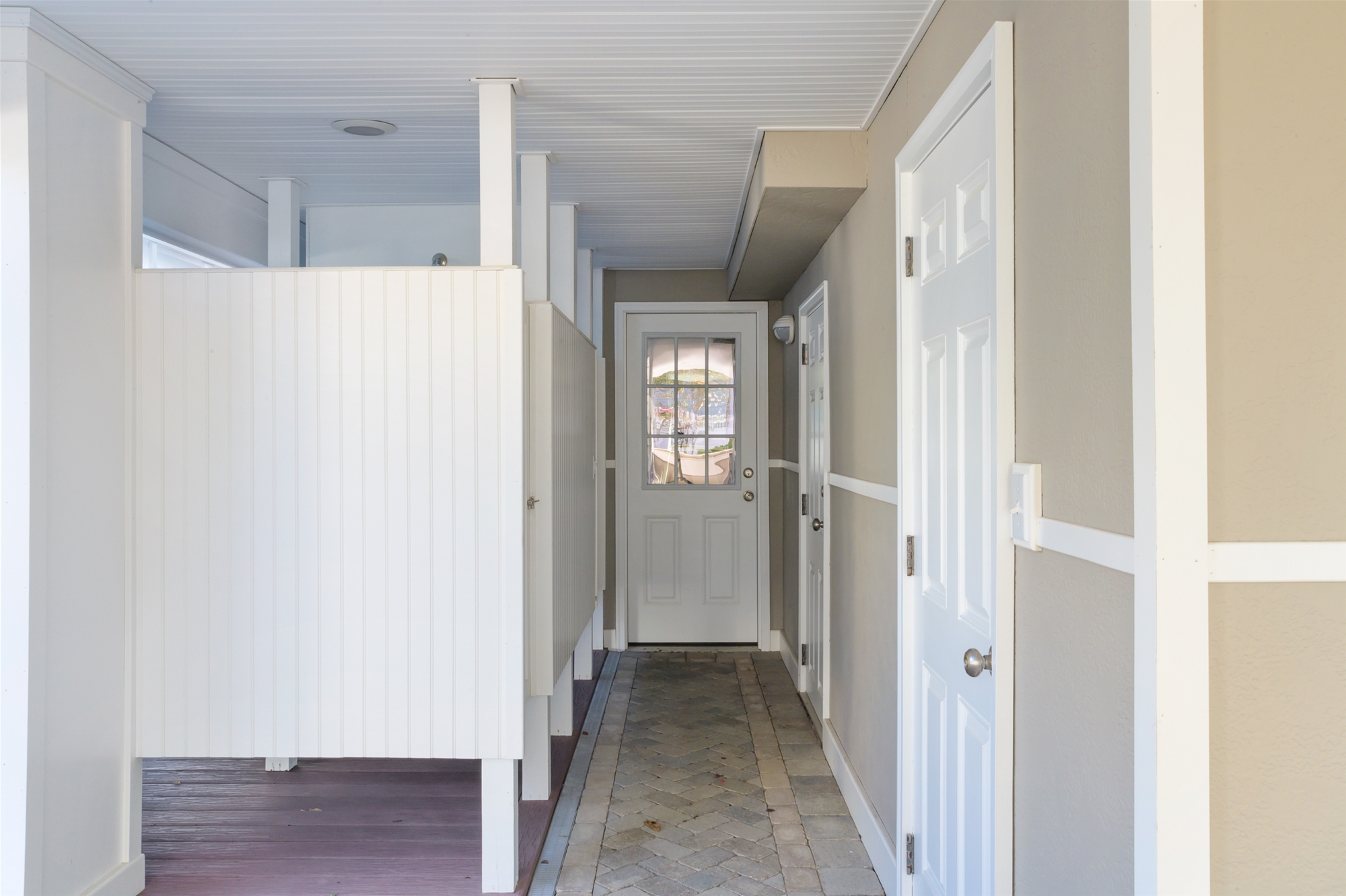 Outdoor Shower/Changing Room