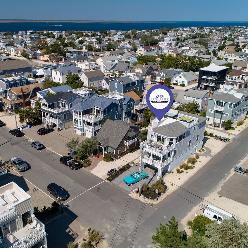 Surf City Aerial Towards the Bay