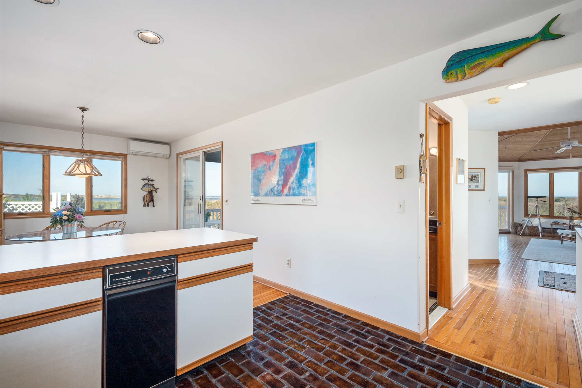 View to Atlantic from Kitchen