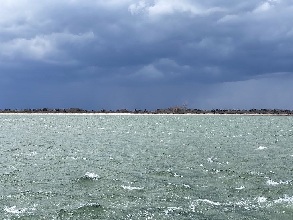 Exciting storm watching!